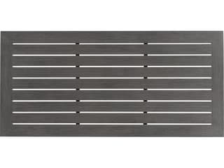 Ratana Canbria Tables Aluminum Rectangular Coffee Table