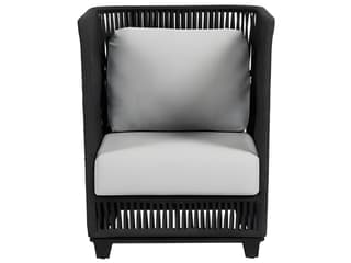 Ratana Gemelli Silver Diva Night Aluminum Cushion Lounge Chair