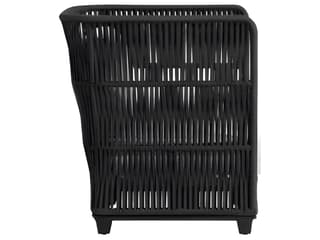 Ratana Gemelli Silver Diva Night Aluminum Cushion Lounge Chair