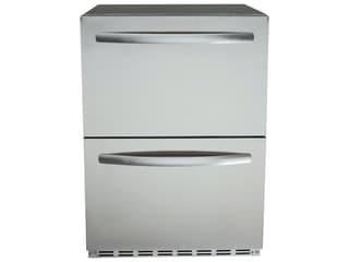 RCS Grills Stainless Two Drawer Refrigerator-UL Rated