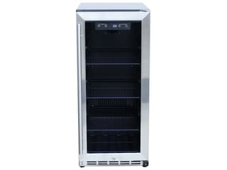 RCS Grills Stainless 15 Refrigerator with Glass Window