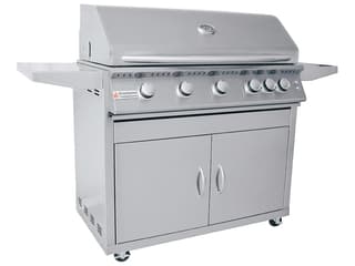 RCS Grills Stainless Steel 40 Premier with Lights Freestanding Grill-LP