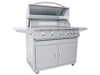 RCS Grills Stainless Steel 40 Premier with Lights Freestanding Grill-LP