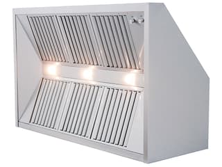RCS Grills Stainless Steel 48'' Outdoor Vent Hood