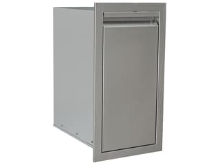 RCS Grills Stainless Steel Valiant Series Charcoal Caddy and/or Pellet Storage Drawer