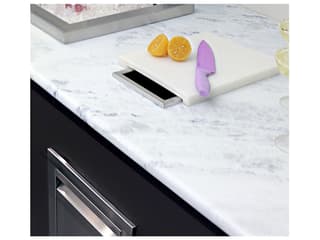 RCS Grills Stainless Steel Valiant Series Trash Chute and Cutting Board