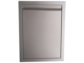 RCS Grills Valiant 20 Inch Stainless Steel Fully Enclosed Double Trash Drawer