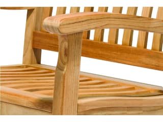 Royal Teak Collection Highback Rocking Outdoor Lounge Chair