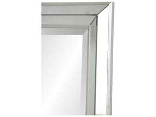 Renwil Hawkwell Sliver Leaf Rectangular Wall Mirror