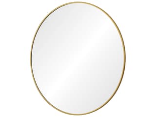 Renwil Alegre Gold Round Wall Mirror