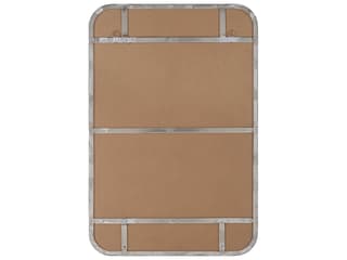Renwil Louvas Nickel Rectangular Wall Mirror