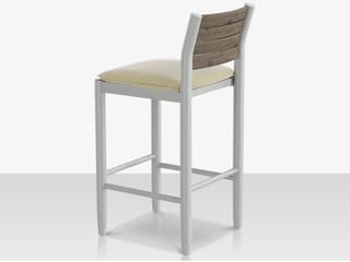 Decoscape Danish Aluminum Sling Strap Bar Side Chair