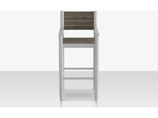 Decoscape Danish Aluminum Composite Slatted Bar Arm Chair