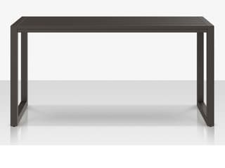 Decoscape Iconic Aluminum Rectangular Console Table