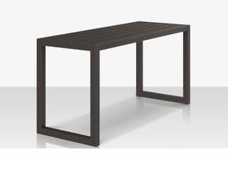 Decoscape Iconic Aluminum Rectangular Console Table
