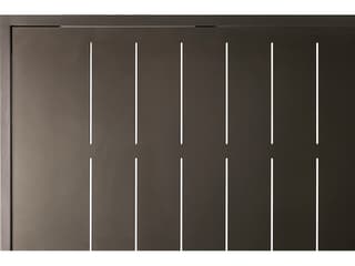 Seasonal Living Patinero Smooth Charcoal Satin Aluminum Square End Table