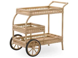 Georgia Garden James Bar Cart in Natural