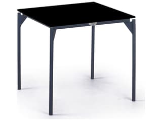 Boston Outdoor Side Table with Glass
