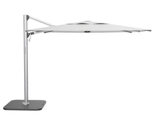 Shademaker Solaris Aluminum 9 Foot Square Crank Lift Outdoor Patio Umbrella