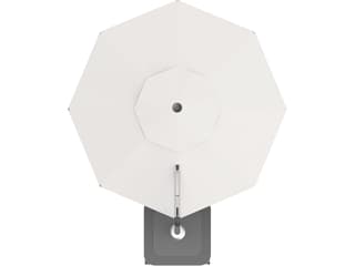 Shademaker Taurus Aluminum 10" Foot Octagon Crank Lift Umbrella