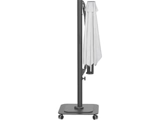 Shademaker Taurus Aluminum 10" Foot Octagon Crank Lift Umbrella