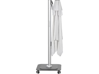Shademaker Taurus Aluminum 10" Foot Square Crank Lift Outdoor Patio Umbrella