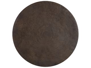 Sunpan Outdoor Cale Aluminum Antique Bronze Round Coffee Table