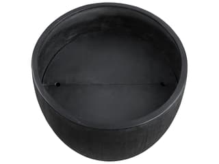 Sunpan Outdoor Coleus Concrete Black Large Round Planter