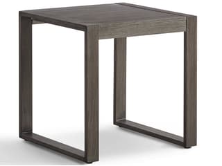South Sea Rattan Ryan Aluminum Square Outdoor Patio End Table