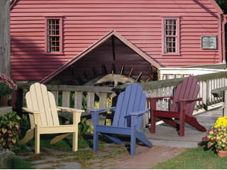 Seaside Casual Classic Adirondack Recycled Plastic Chair