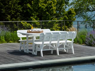 Seaside Casual Portsmouth Recycled Plastic 5 ft. Outdoor Bench