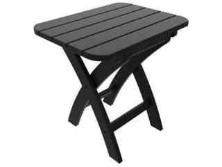 Seaside Casual Coastline Recycled Plastic Harbor View Rectangular Folding Outdoor End Table