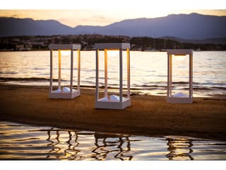 Seaside Casual La Lampe Aluminum Solar Large Parc