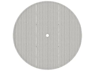 Summer Classics Wrought Aluminum Round Table Top with Umbrella Hole