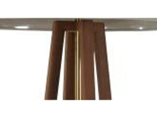 Summer Classics Jayda Natural Teak Outdoor Floor Lamp