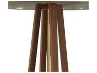 Summer Classics Jayda Natural Teak Outdoor Floor Lamp