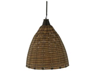 Summer Classics Prescott Resin Wicker Mahogany/Chestnut Outdoor Chandelier