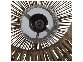 Summer Classics Mckenna Resin Rattan Onyx Outdoor Large Chandelier