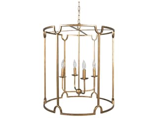 Summer Classics Stella Resin Rattan Outdoor Chandelier