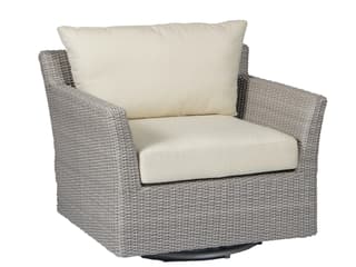 Club Woven Swivel Glider Outdoor Patio Lounge Chair