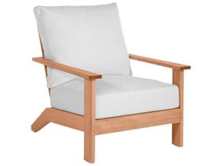 Summer Classics Ashland Teak Outdoor Patio Lounge Chair