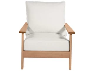 Summer Classics Ashland Teak Outdoor Patio Lounge Chair