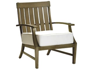 Croquet Aluminum Outdoor Lounge Chair with Cushion