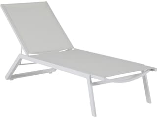 Summer Classics Salem Sling Aluminum Outdoor Patio Chaise Lounge