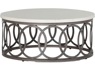 Ella Aluminum Round Outdoor Coffee Table
