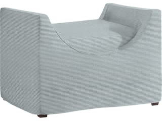 Gayle Outdoor Bench in Washboard Linen
