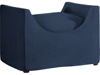 Gayle Outdoor Bench in Grid Cloth Mist