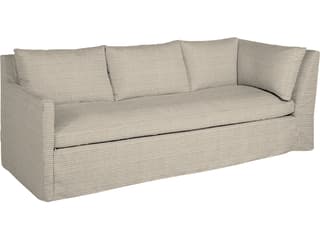 Nora Outdoor Right Arm Facing Corner Sofa in Washboard Mist