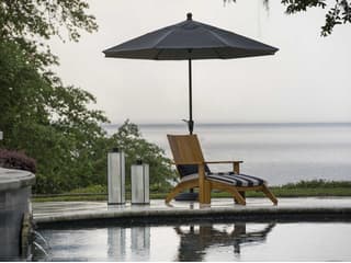 Summer Classics Ashland Teak Outdoor Patio Lounge Set