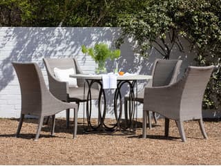 Summer Classics Athena Plus Wicker Patio Dining Set